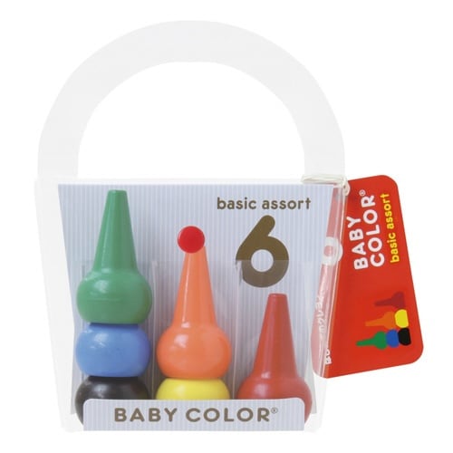 クレヨン 6色 安心 赤ちゃん 日本製 高品質