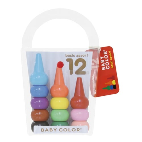 クレヨン 12色 安心 赤ちゃん 日本製 高品質