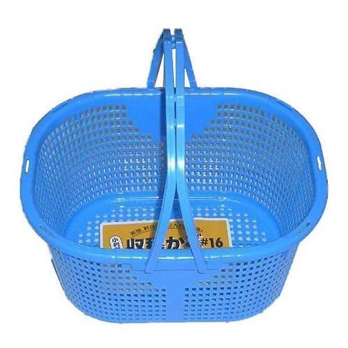 かご 小判型収穫かご 柄付