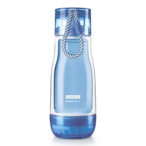 水筒 355ml ダブルウォール ZOKU ブルー