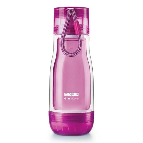 水筒 355ml ダブルウォール パープル