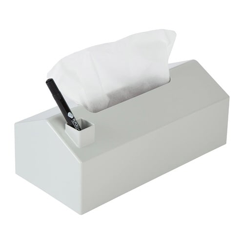 ティッシュケース MEMORU 卓上 グレー