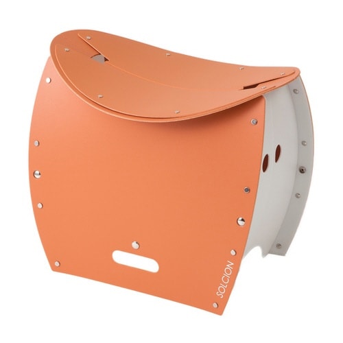 アウトドアチェア 軽量 折りたたみ テラコッタ