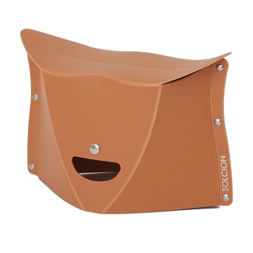 アウトドア 折りたたみチェア テラコッタ