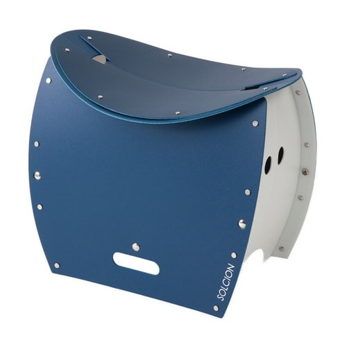 アウトドアチェア 軽量 折りたたみ ネイビー