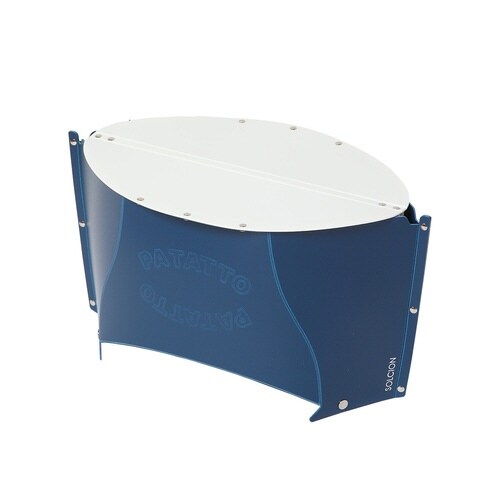 アウトドア テーブル 折りたたみ ミニ ネイビー