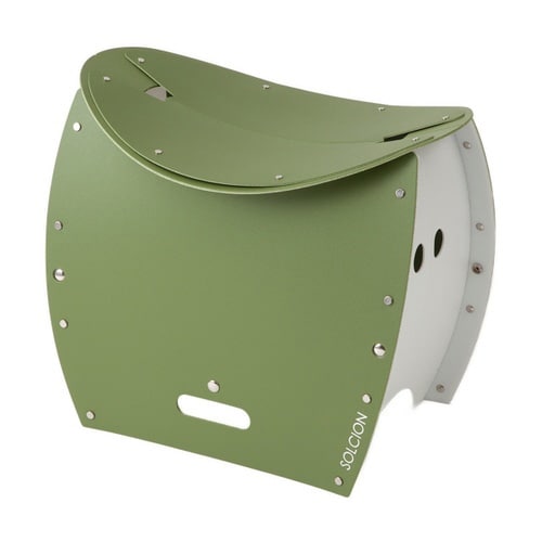 アウトドアチェア 軽量 折りたたみ オリーブ