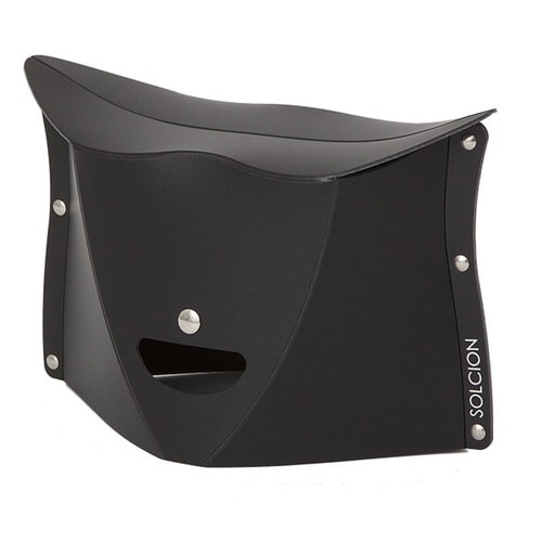 アウトドア 折りたたみチェア 簡易チェア ブラック