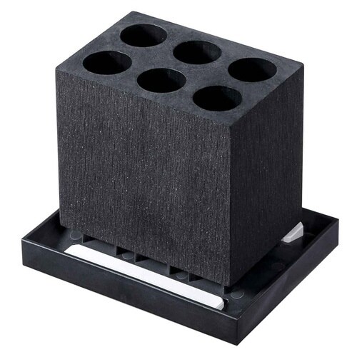 karari 傘立て スリム 珪藻土 ブラック