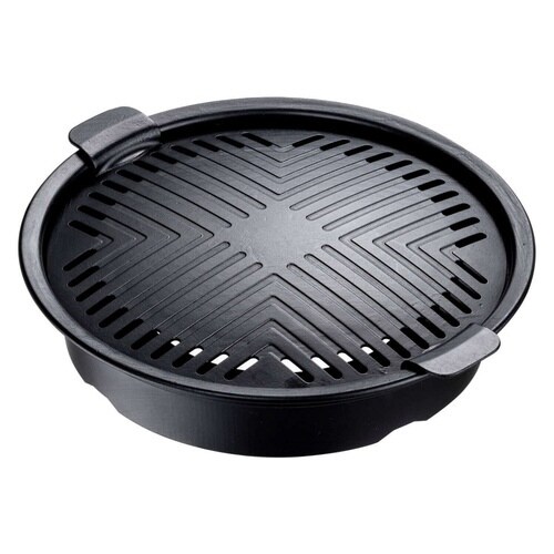 ヘルシー焼肉グリル 丸形 ガス火専用 コンパクト