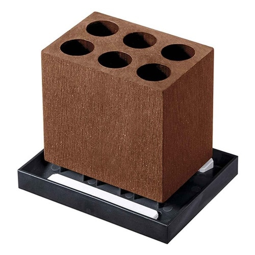 karari 傘立て スリム 珪藻土 ブラウン