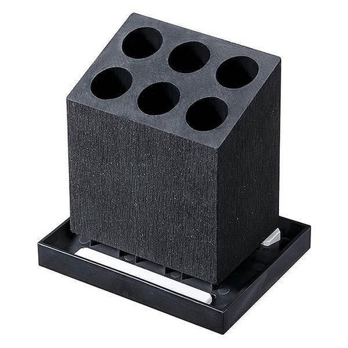 傘立て アンブレラスタンド 珪藻土 6本 ブラック