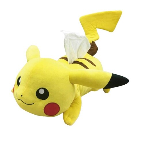 ティッシュケース ポケモン ピカチュウ 寝そべり