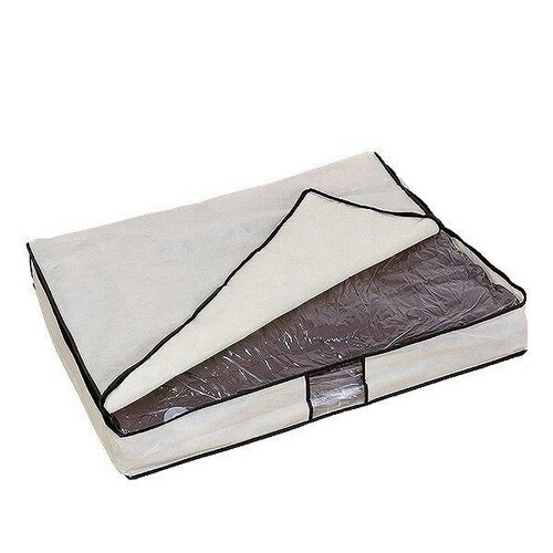 圧縮袋付収納ケース バルブ式ふとん一式圧縮袋