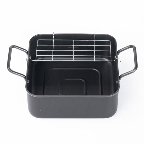 角型天ぷら鍋 20cm IH対応 サクッと専科