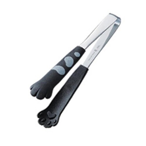 卓上トング きゃっちだにゃん 猫の手 黒たま