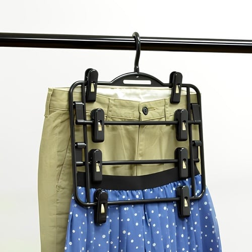 スカートハンガー スカート掛け 4枚掛け デイズ