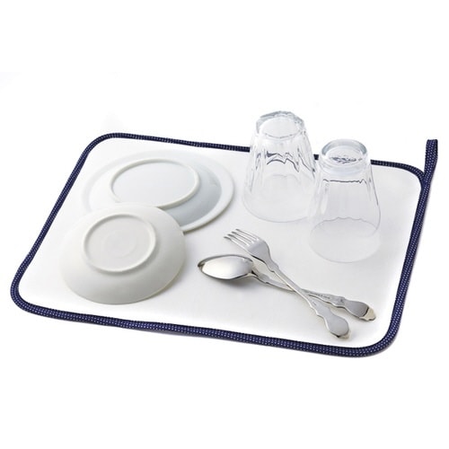 水切りマット 食器拭きにもなる水切りマット