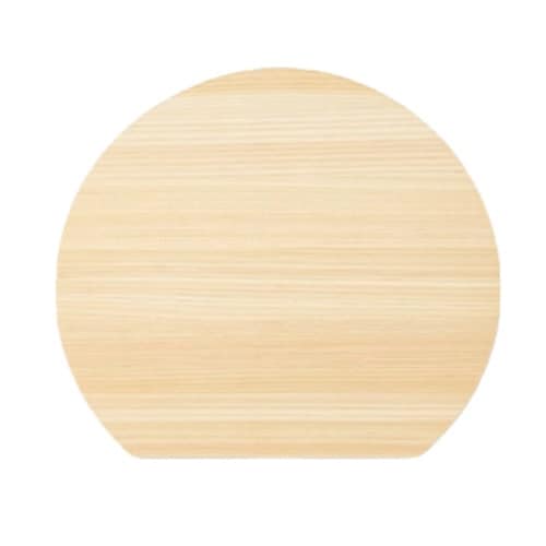 丸いまな板 ひのき 小 D型まな板 日本製