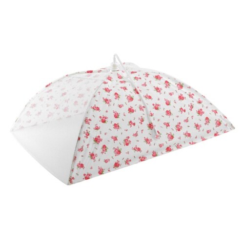 食卓カバー フードカバー 洗える 小花 コンビ M