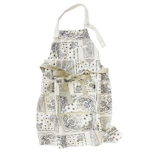 エプロン AND PACKABLE バンダナWH