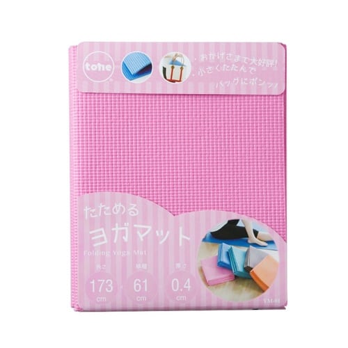 ヨガマット たためるヨガマット tone ピンク