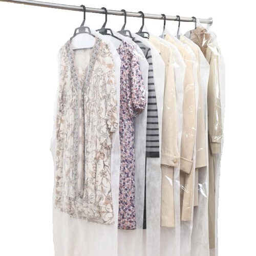 洋服カバー 100枚入 ロング 無地