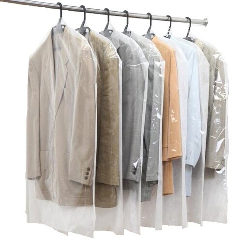 洋服カバー 20枚入 ショート ロング 無地
