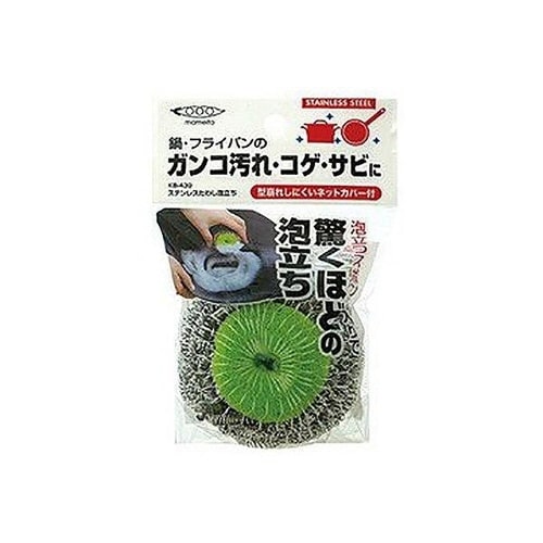 キッチンスポンジ ステンレスたわし泡立ち