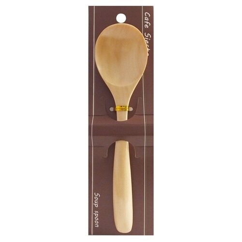 スプーン スープスプーン 16cm 木製