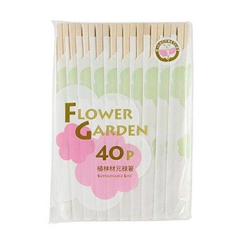 割り箸 フラワーガーデン 40膳