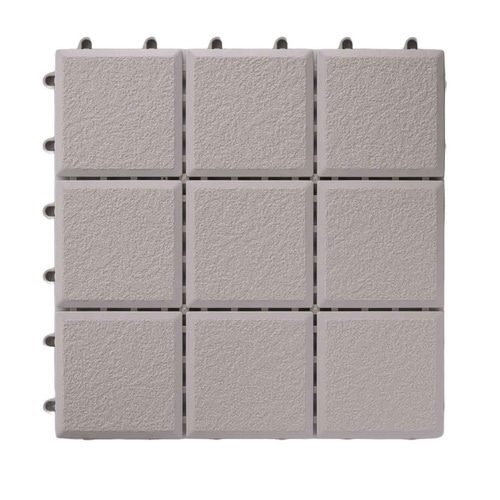 タイル風 ジョイント ライトグレー