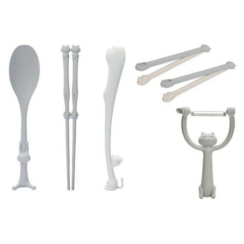 キッチンツール 5点セット フェリーチェ グレー