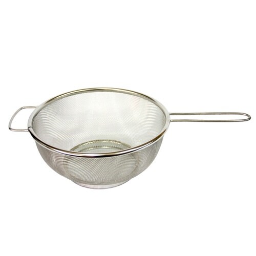 片手ザル 22cm 底付きストレーナー 日本製
