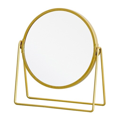 卓上スタンドミラー ロータイプ 片面拡大鏡 3倍率