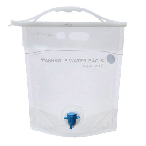 ウォータータンク 3L 折りたたみ クリア