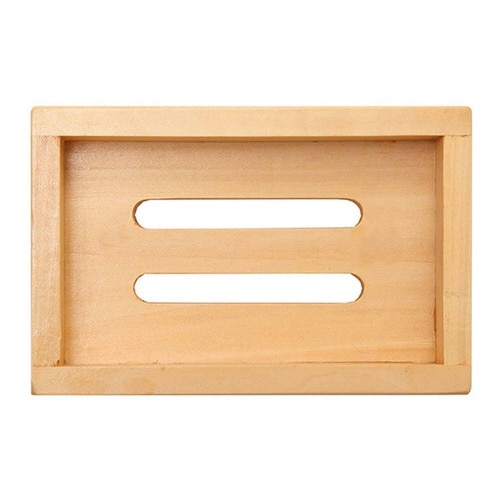 木製石けん台 新余湯派 石鹸台 木製 石鹸皿