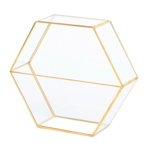花瓶 フレームベース ヘキサゴン