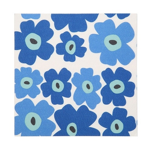 タイルマット 洗える吸着マット 床暖房対応 ブルー