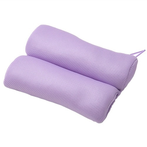 バスクッション マシュマロピロー 日本製 パープル