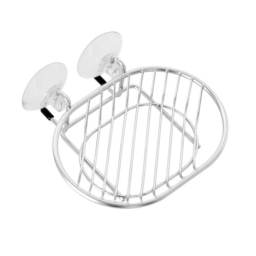 ソープディッシュ ステンレス 吸盤付き