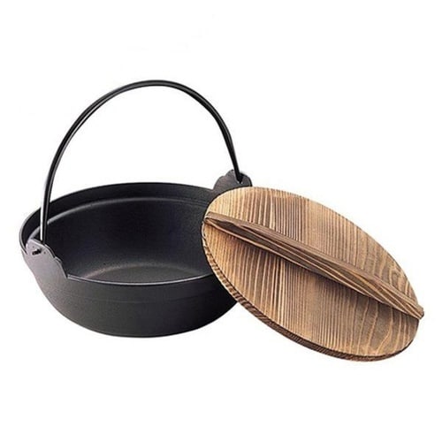 いろり鍋 21cm IH対応 S鉄鍋 南部鉄器