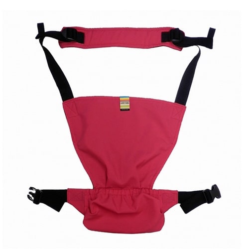 抱っこ紐 収納 簡易型 メッシュ チェリーピンク