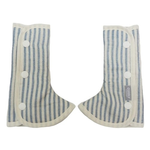 よだれカバー カドリー ストライプブルー