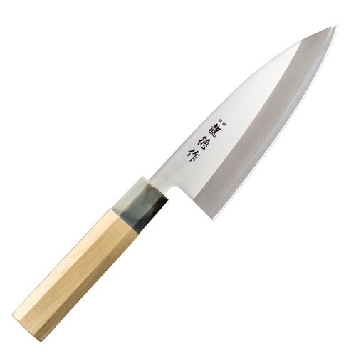 出刃包丁 15cm 龍徳作 八角柄 和包丁 日本製