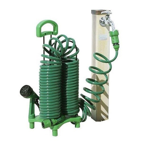 ガーデンコイルホース スタンドセット 12m