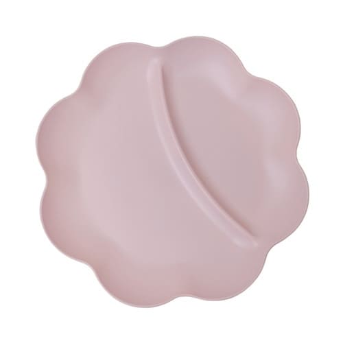 プレート 25cm フラワープレート ペールピンク