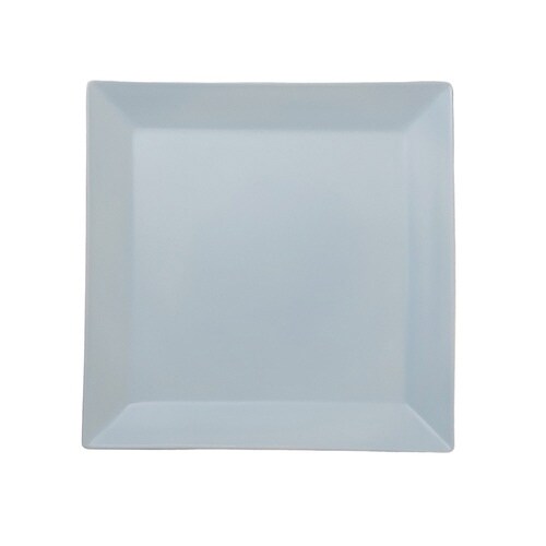 スクエアプレート 19cm ペールブルー