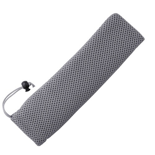 アウトドア カトラリー用メッシュケース グレー