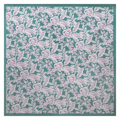 風呂敷 110cm 大判 撥水 ターコイズ